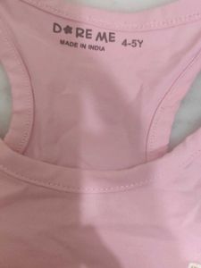 Cute Pink &#39;Goals&#39; Top