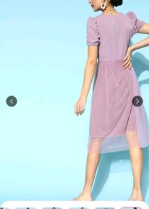 Lavender aesthetic dress