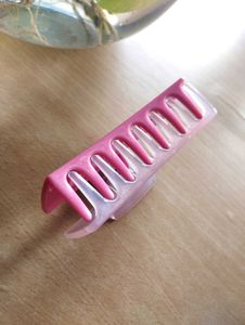 Pink Hair Claw Clip