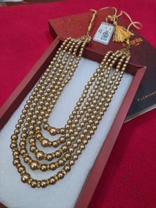 AZANIA Golden Beads Mala