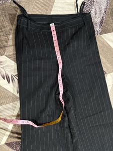 Set of Striped Wide Leg Pants
