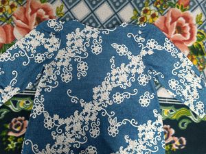 A Line Hip Cover Kurti With Embroidery Work