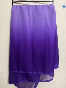 Purple Ombre Saree
