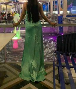Trail Long Party Prom Gown Dress