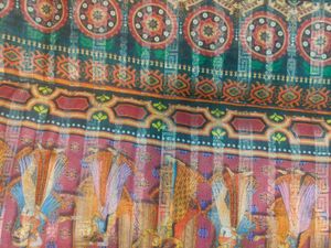 Floral Print Saree