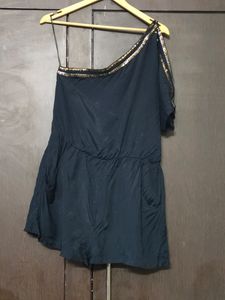 279rsOne Shoulder Playsuit