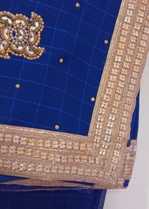 Heavy Border Saree