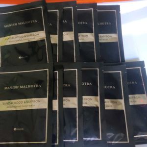 (Pack Of 11)Manish Malhotra Sheet Mask