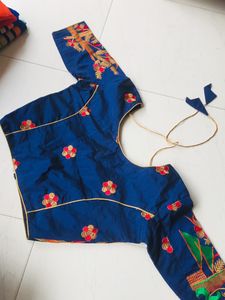Blue Color Lhenga Choli