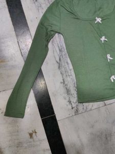 Cute Green Top