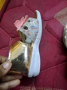 Baby Girl Belt Slipper