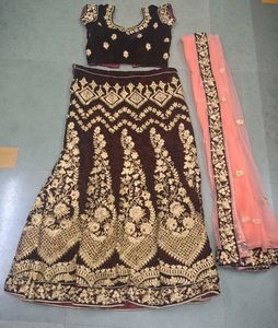 Elegant Embroidered Lehenga Choli Set