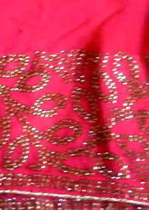 Fresh Double Shade Colour Saree With Blouse