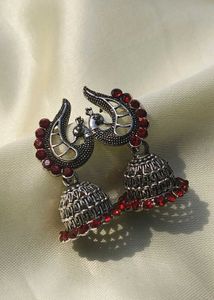 Pack Of 2 Peacock Earrings