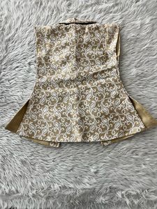 Cotton Brown Waste Coat(Boys)