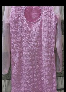 Chikkangari Embroidered Kurta