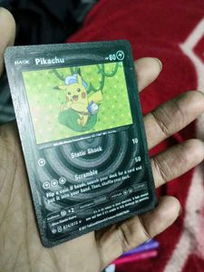 Pokemon Cards Pikachu 3 Card Basic Thunderbolt