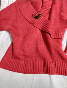 Button Detailing Sweater