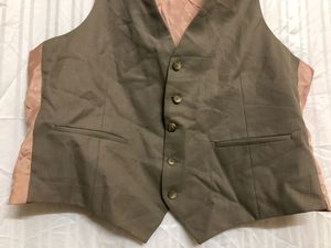 Olive Green Formal Waistcoat