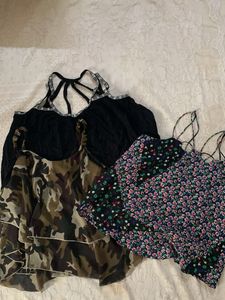 COMBO of 3 Strap Top