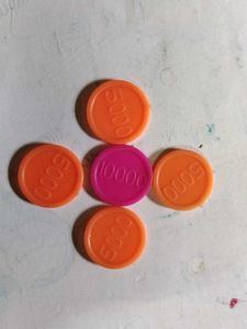 Colorful Game Chips