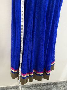 Blue Anarkali