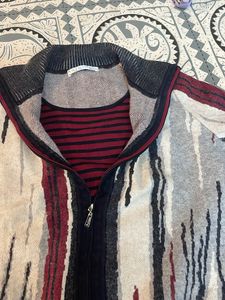 T-shirt With Attached Jacket