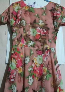 Floral Print Maxi Dress