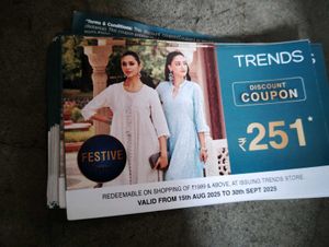 Trends Discount Coupon - ₹251 Off