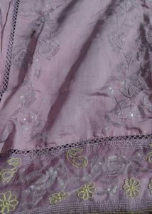 New Elegant Lavender Kurta Set