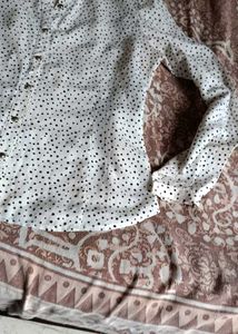 Polka Dot Designer Shirt