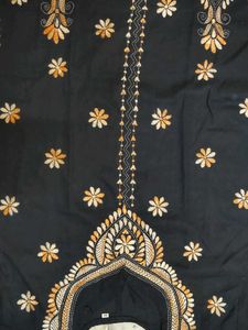 Elegant Black Embroidered Kurta