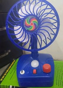 Rechargeable Portable Fan With LED Light