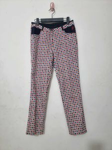 Patterned Casual Pants (Imported)