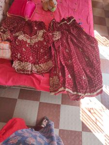 Maroon Lehenga Choli Set