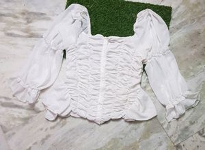 Korean White Top