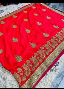 Beautiful Heavy Work Saree 🌺