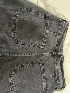 (reserved) Zudio Cargo Pants (Black Bleached)
