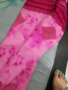 Pink Saree