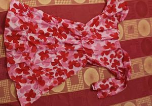 Pink Flower Dress