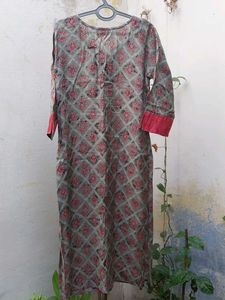 Patterned Kurti Dress
