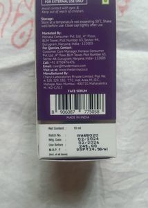 30₹offThe Derma Co 10% Niacinamide Face Serum