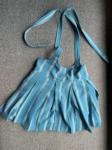 Unique Suspender Striped Outfit