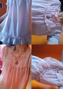 Baby Pink Polka Dot Gothic Dress