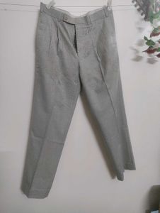Men's Light Grey Formal Pants