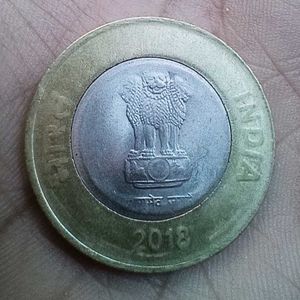 Extra Metal Error 10 Rupees Coin 🪙 on Both side
