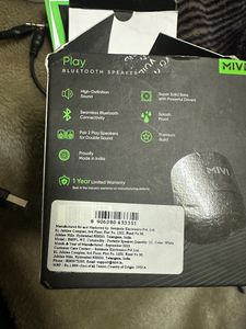 MIVI Play Bluetooth Speaker