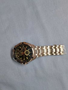 Yintai Gold-Tone Chronograph Watch