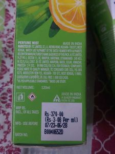 Fiama Happy Naturals Perfume Mist