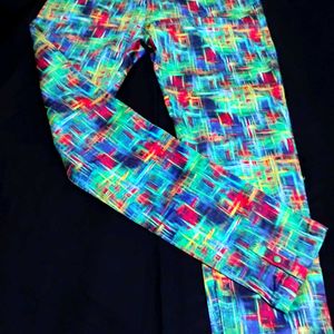 Qteens Colorful Patterned Pants